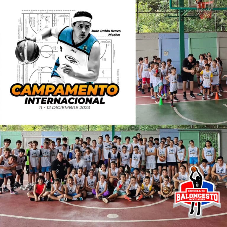 Chamarras para el Campamento Internacional Basketball Jackie Acuña
