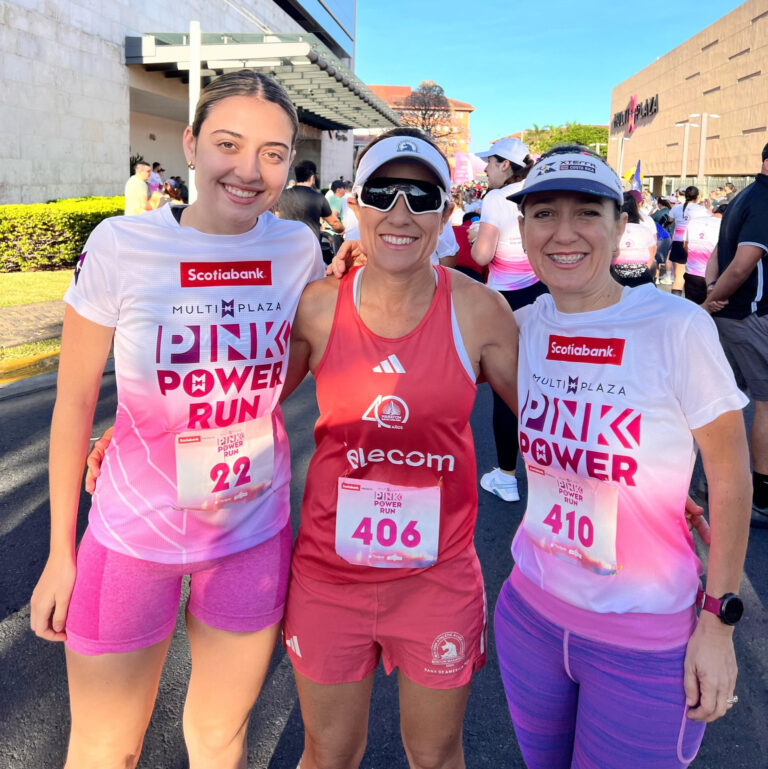 Números Pink Power Run