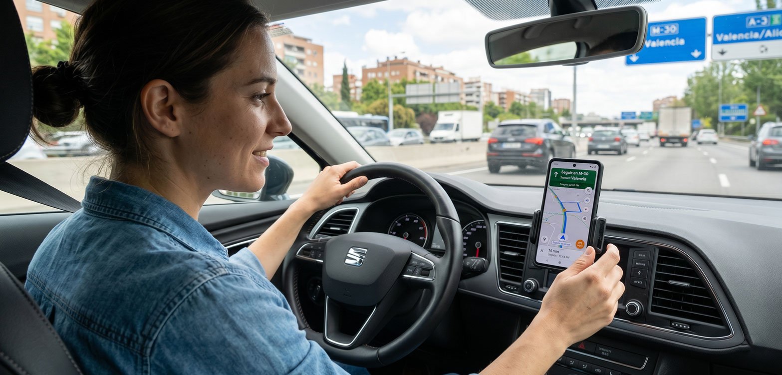 Navegación al evento con Google Maps