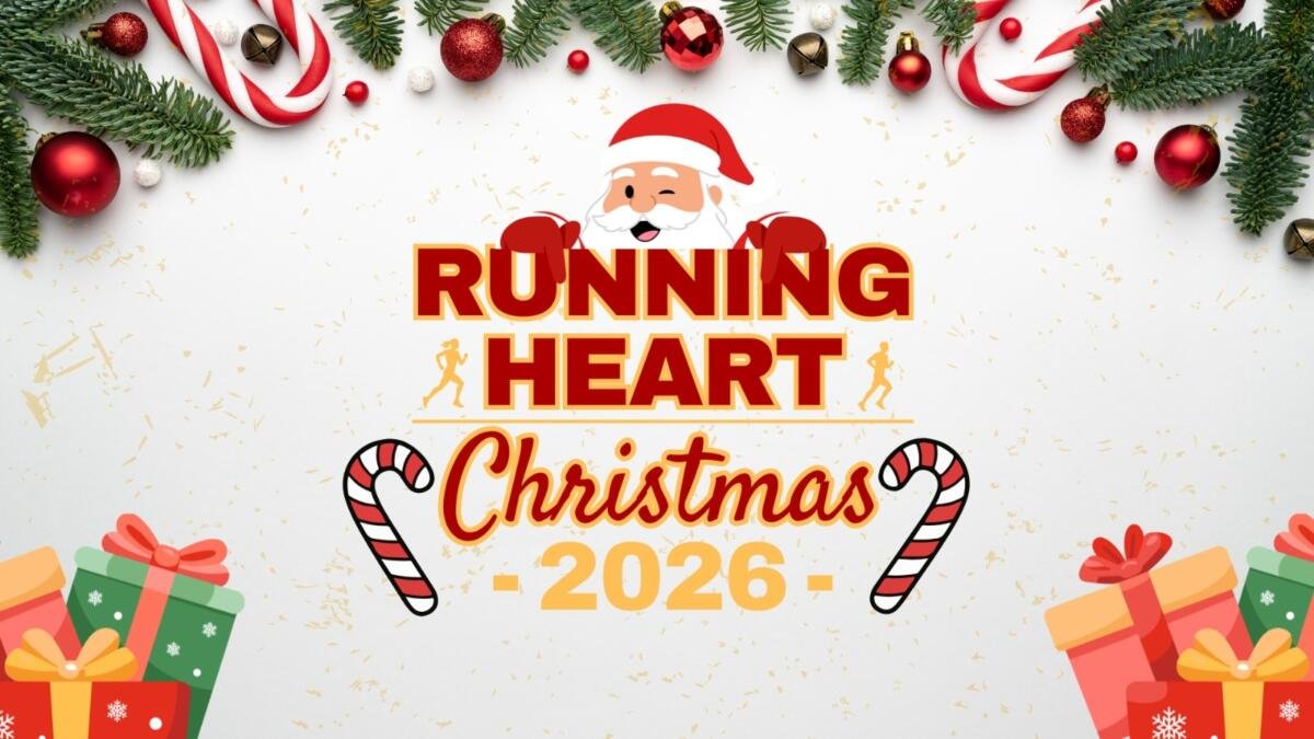 Running Heart Christmas