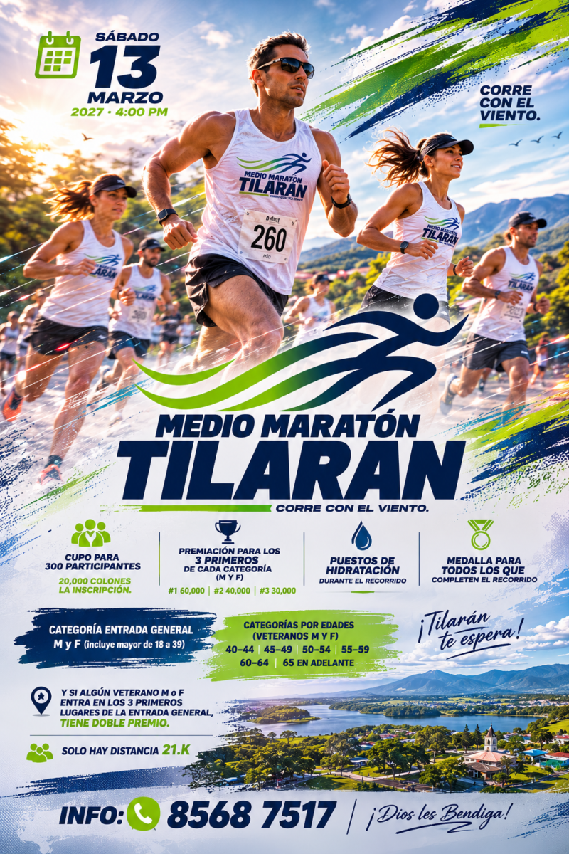 Media Maratón Tilarán 2027