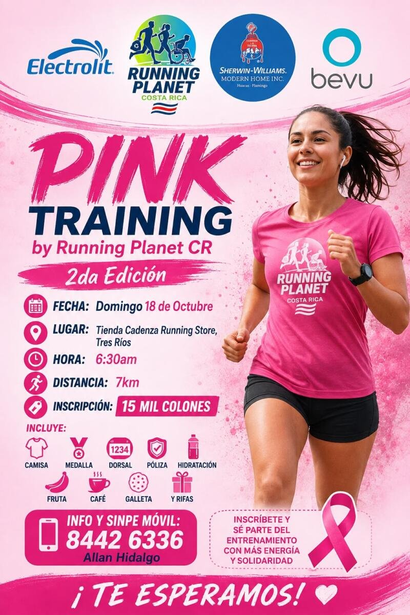 Pink Training by Running Planet CR